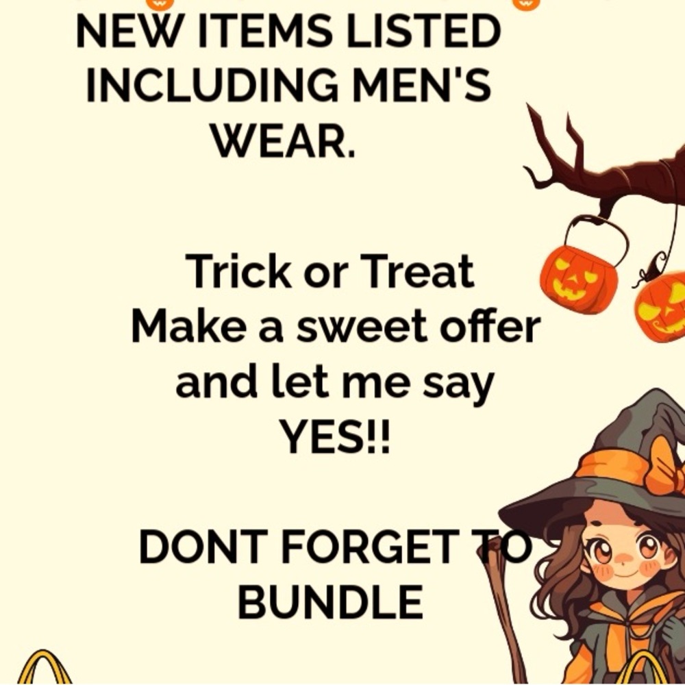 Halloween , Trick or Treat 👻🎃